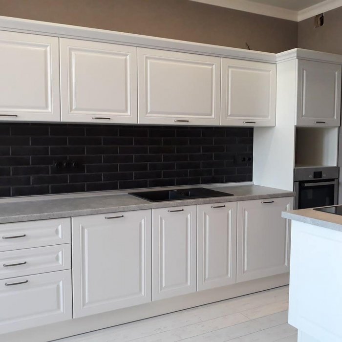 Белая кухня МДФ