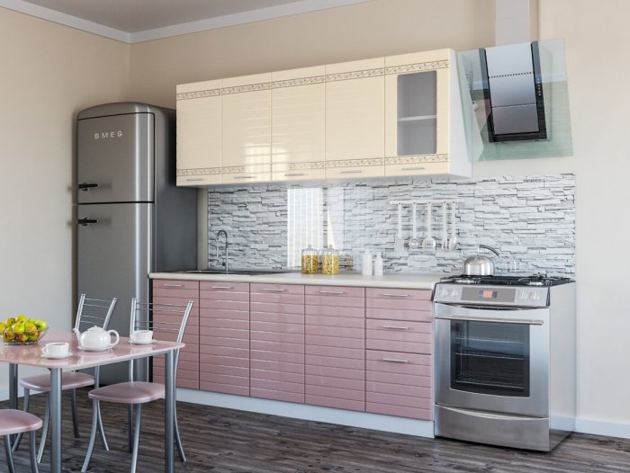 Фасад София мокко белый глянец