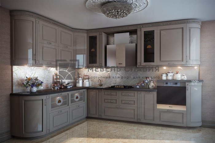 Кухня классика современная МДФ