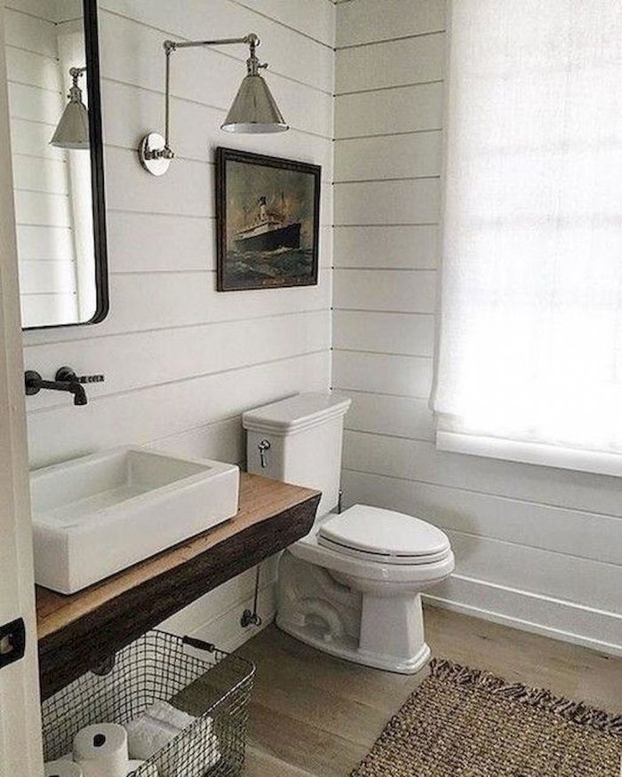 Ванная в дачном доме