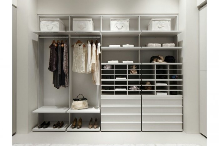 Гардеробные в скандинавском стиле