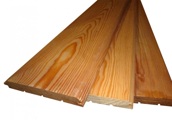 Вагонка лиственница штиль брашированная