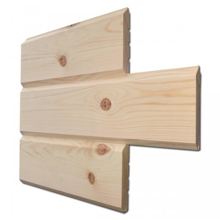 Вагонка имитация бруса 20х146х3000мм уп 6шт сорт АВ