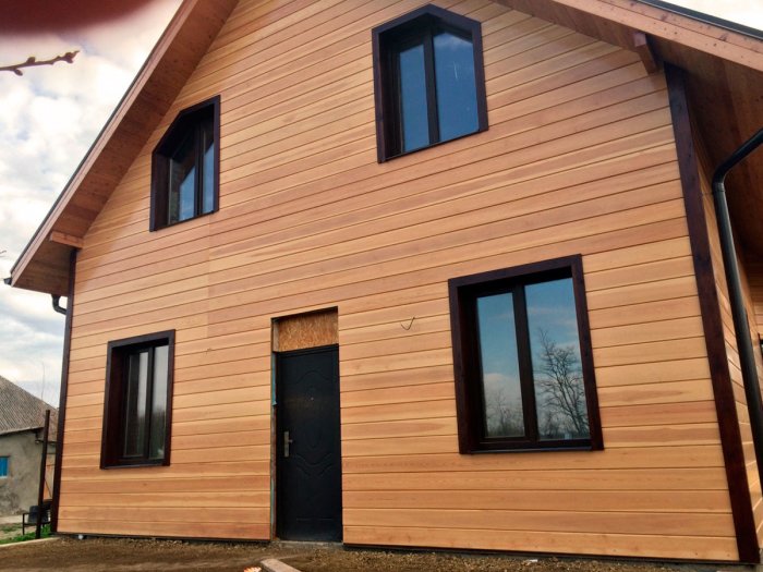 Имитация бруса фасадный 28×185×6