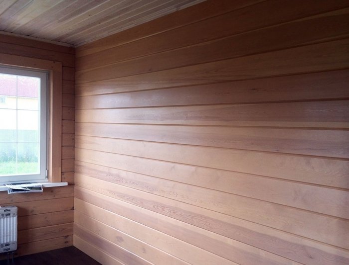 Tikkurila зеленый имитация бруса