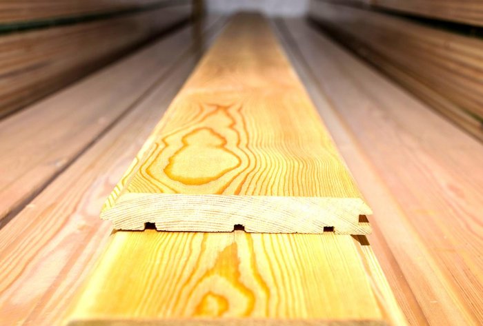 Имитация бруса лиственница Прима