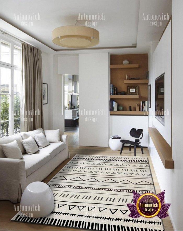 Ковер в скандинавском интерьере