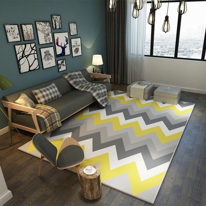 Ковер зигзаг икеа