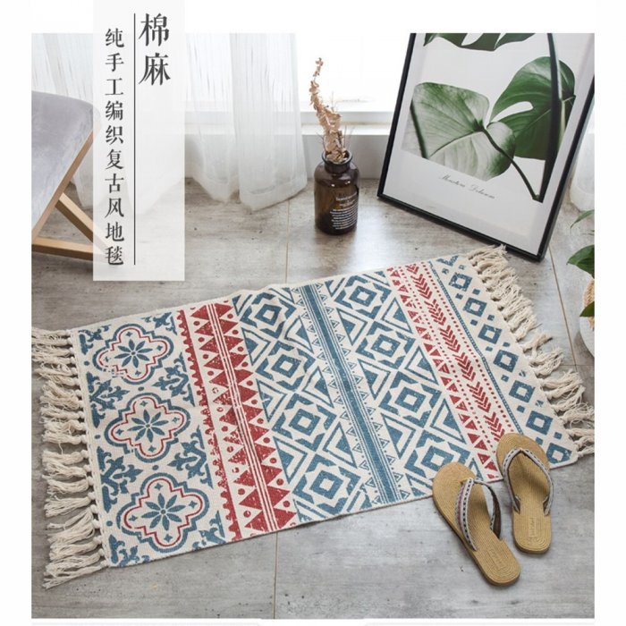 Ковер в деревенском стиле