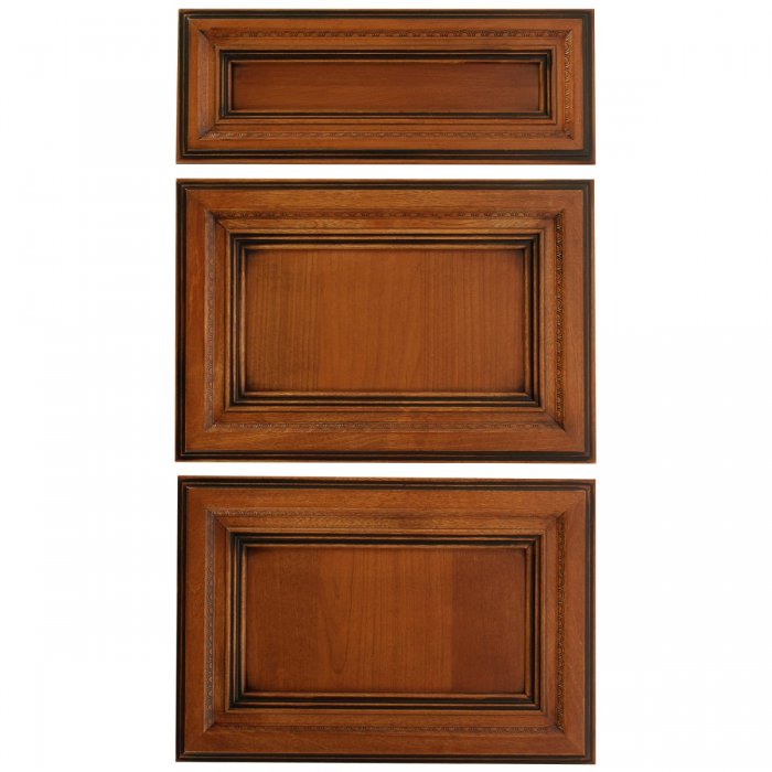 Витрина для шкафа Delinia «Прованс» 40x92 см, массив ясеня, цвет бежевый