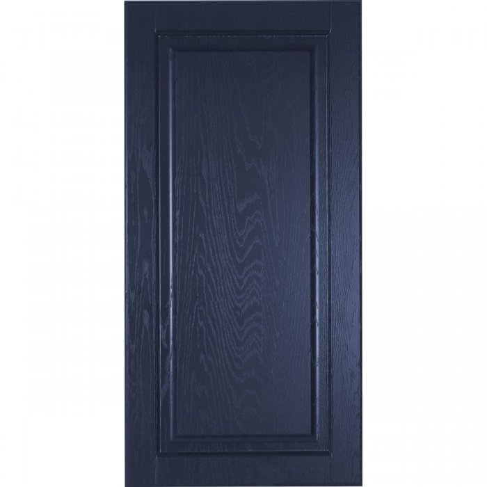 Синий фасад с фрезеровкой