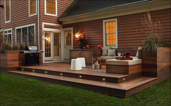 Терраса в частном доме