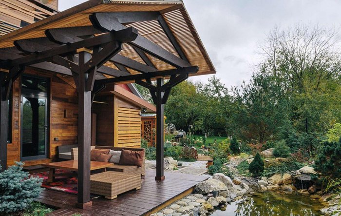 Красивые беседки