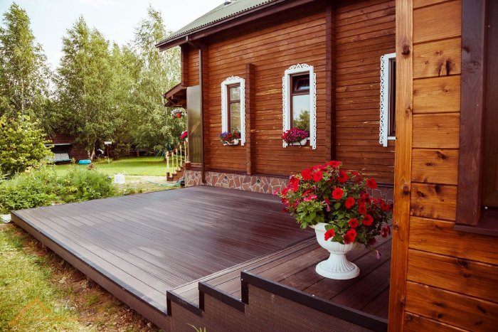 Деревянная терраса
