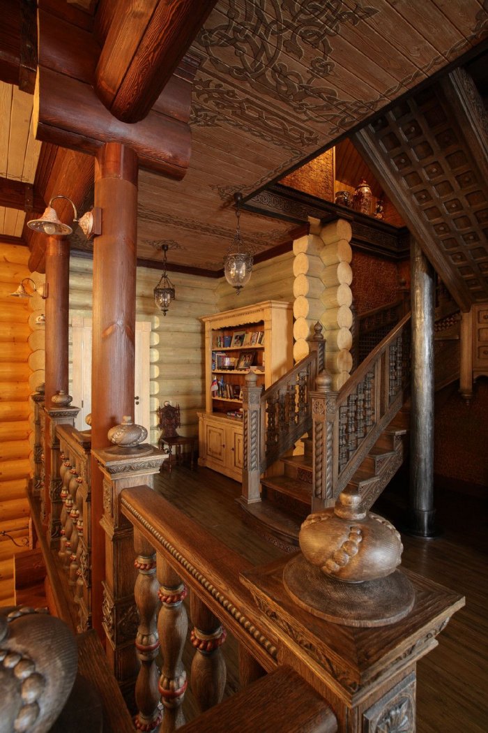 Деревянный дом Берендеево царство