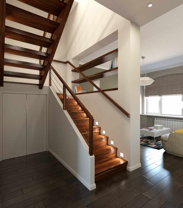 Лестница в частном доме