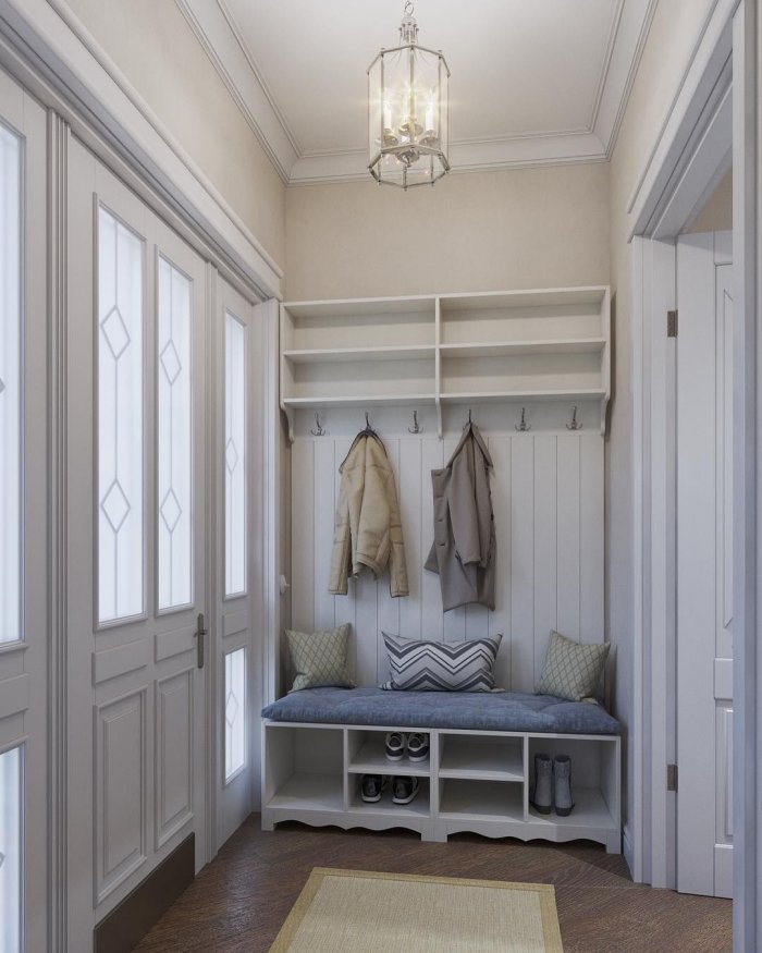 Интерьер тамбура в частном доме