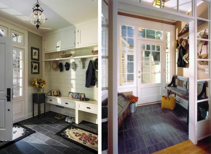 Прихожая в английском стиле