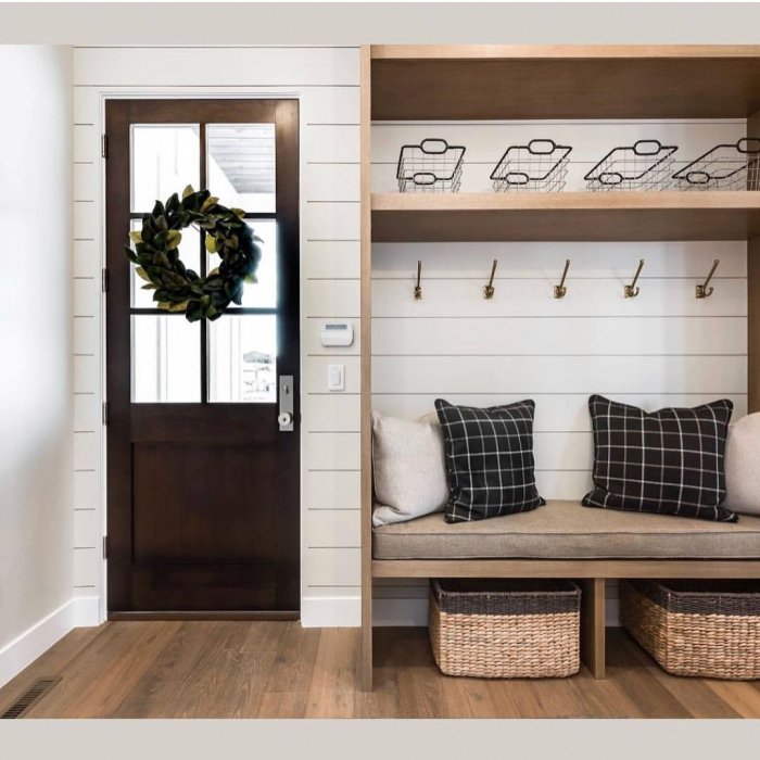 Прихожая тамбур в частном доме