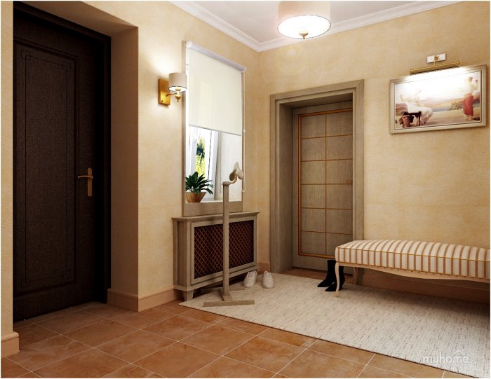 Прихожая с окном