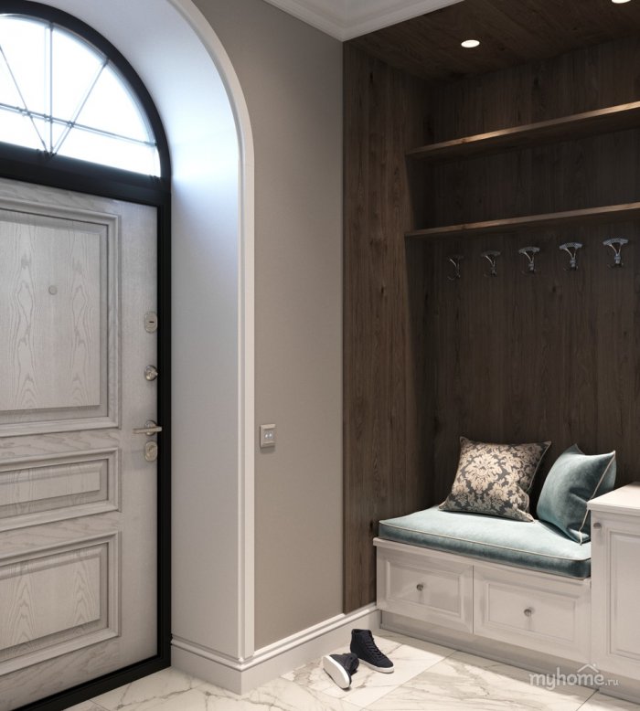 Тамбур и прихожая в частном