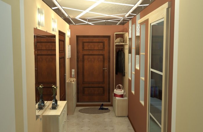 Двери в интерьере коттеджа