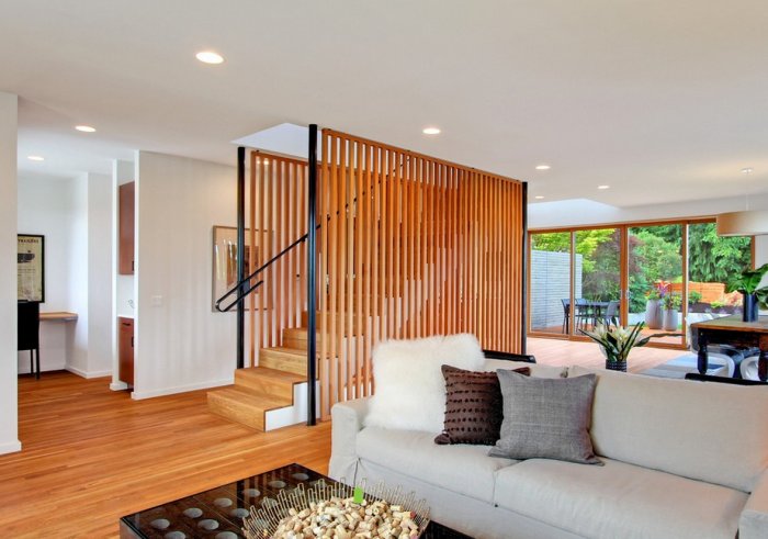 Декоративные деревянные перегородки