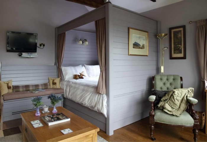 Маленькая Дачная комната интерьер