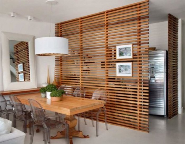 Деревянные перегородки