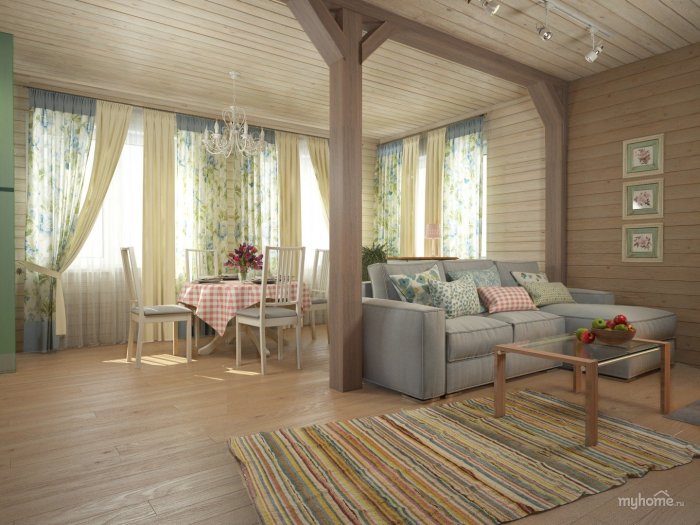 Гостиная на даче