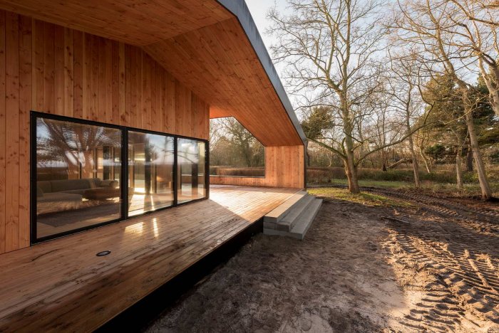 Дачный домик в стиле Минимализм