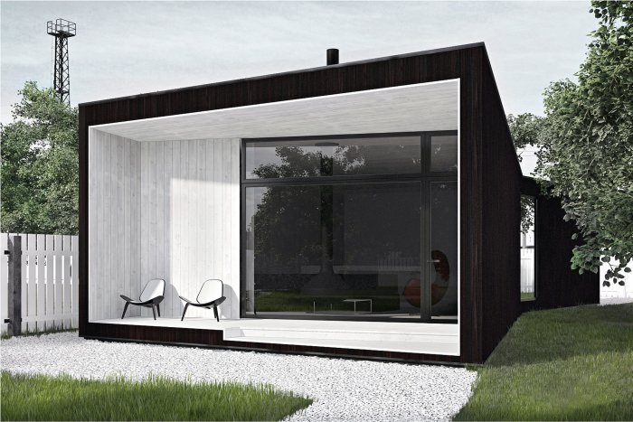 Модульные дома в стиле Минимализм