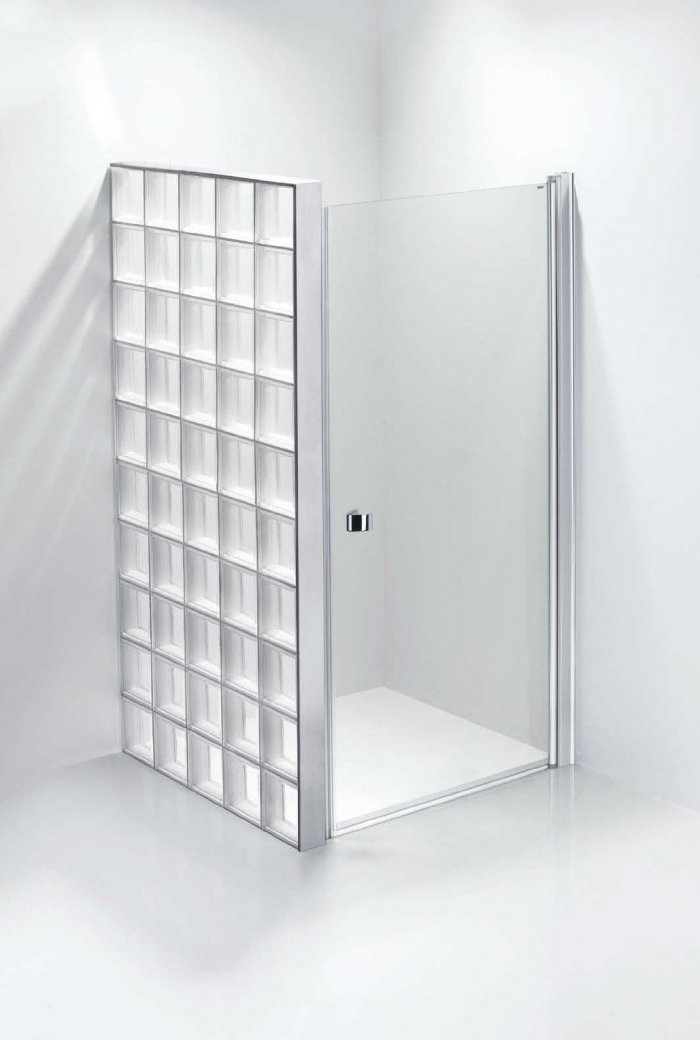 Душевые кабины из стеклоблоков