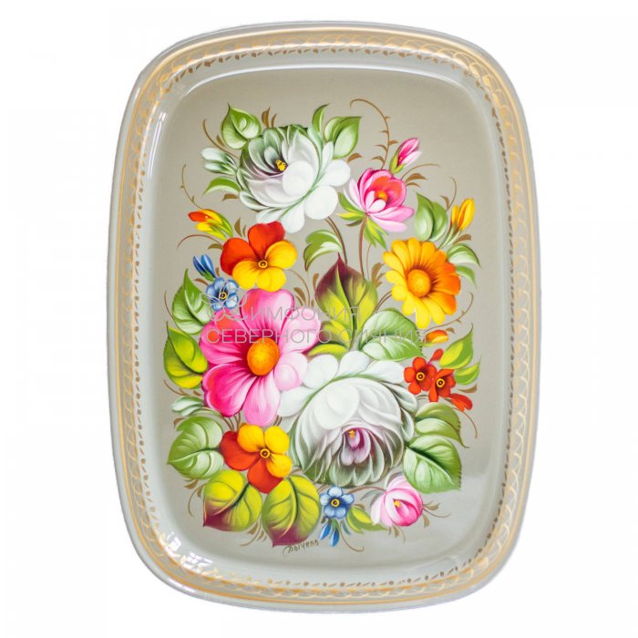 Декоративные тарелки Жостово