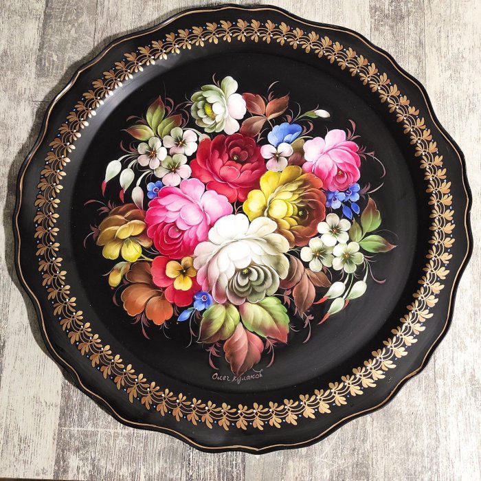 Жостовский поднос