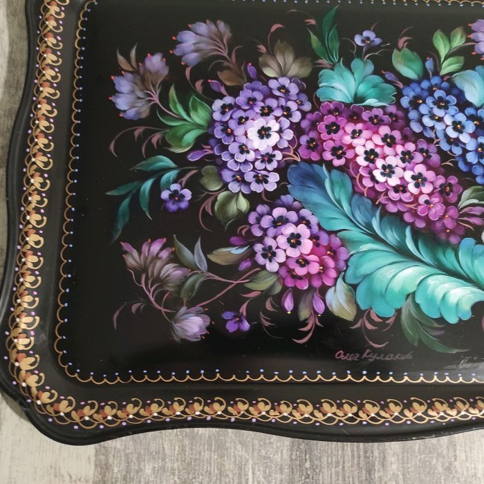 Жостовский поднос Шолохова