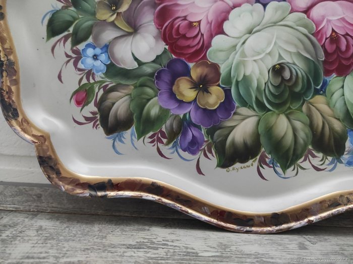 Поднос Жостовский артикул a23d181018001