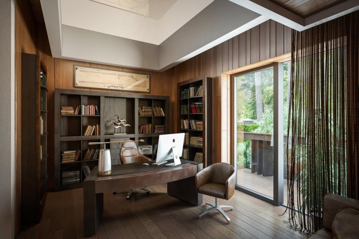 Кабинет в частном доме