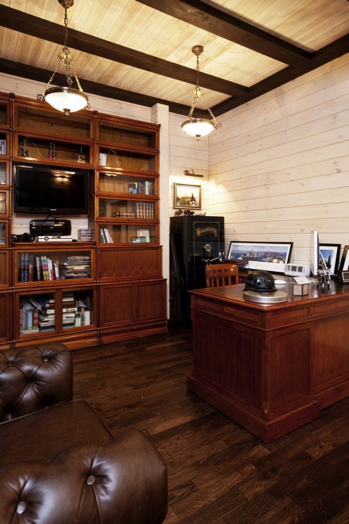 Кабинет в стиле Прованс в загородном доме