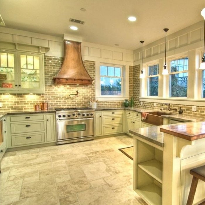 Барная стойка для кухни в стиле Прованс