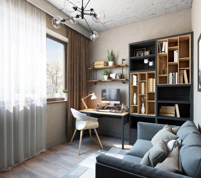 Кабине в скандинавском стиле