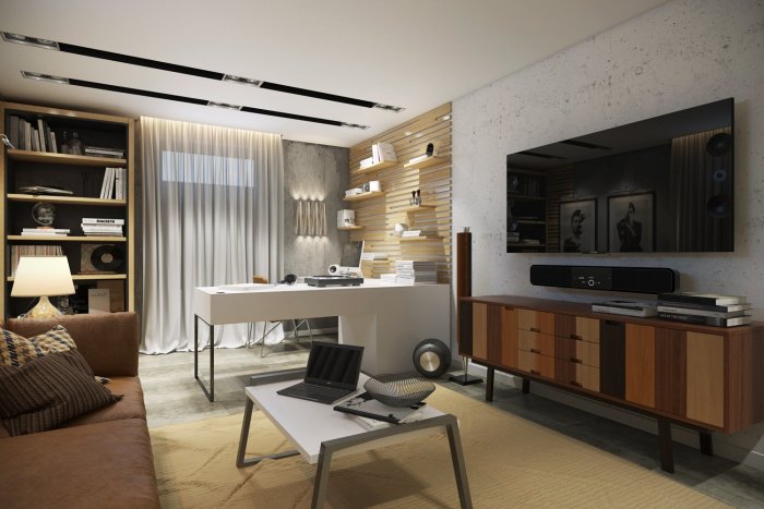 Стинная с рабочей зоной