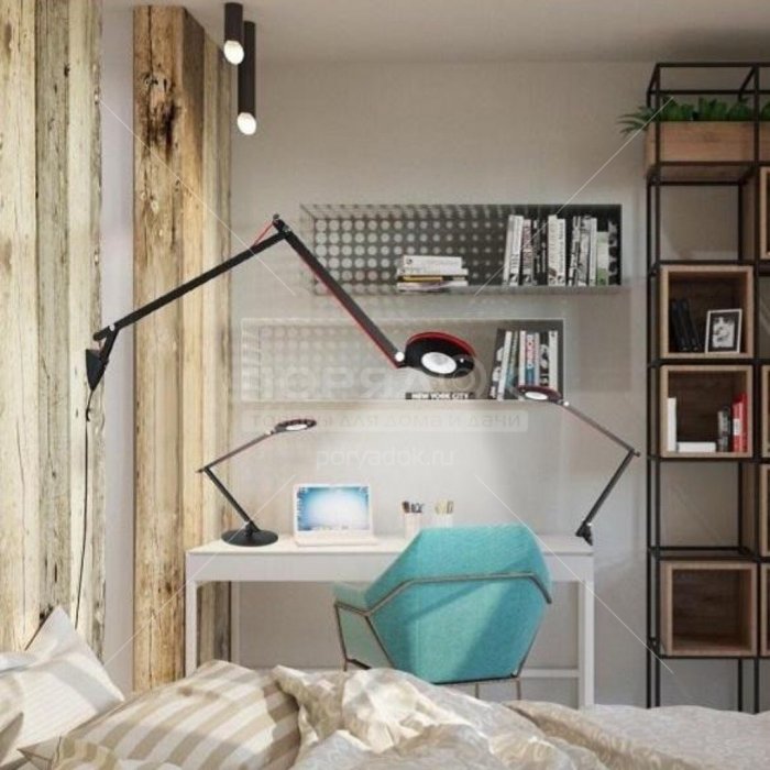 Маленькая спальня кабинет