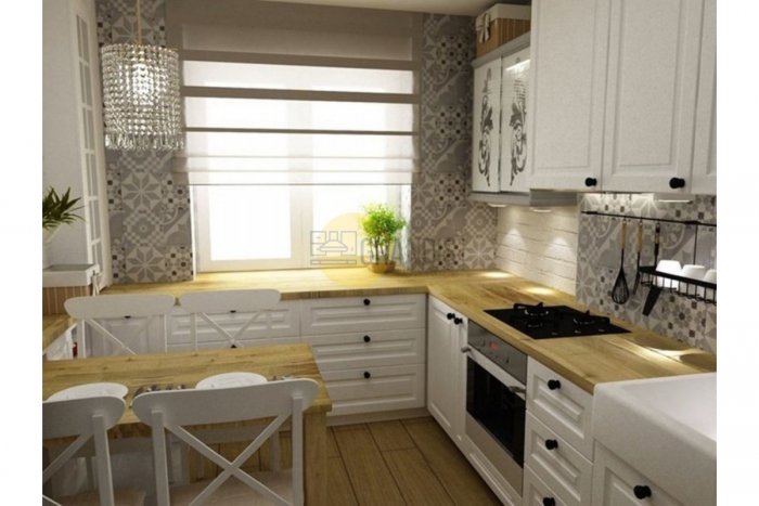 Подоконник-столешница на кухне