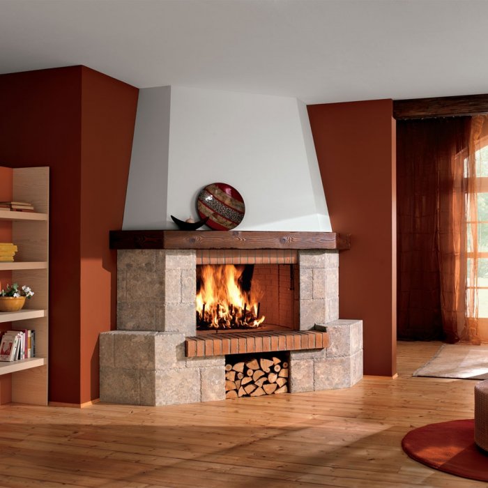 Дровяной камин Palazzetti Granada