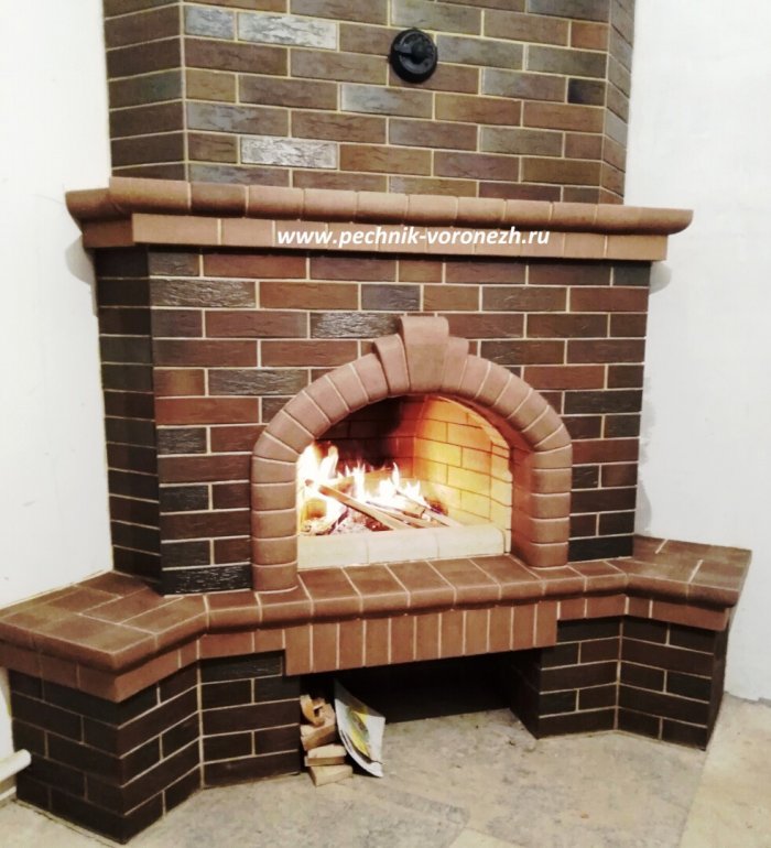 Камины из баварского кирпича