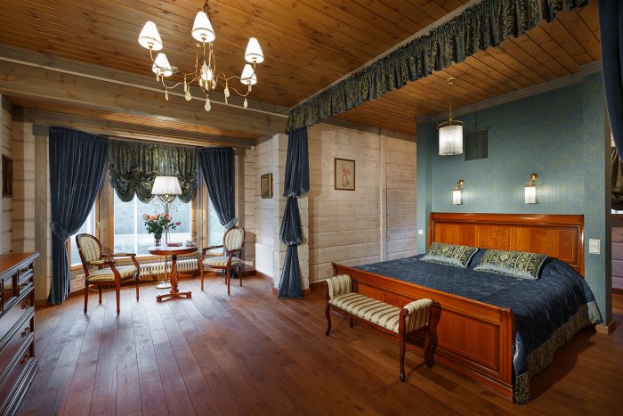 Дом Honka в стиле русской усадьбы XIX века