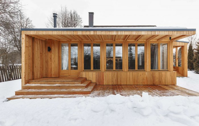 Проекты пристроек кдеревяным домам