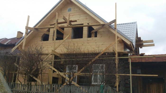 Достройка мансарды