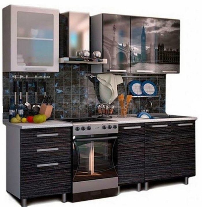 Кухонный гарнитур Лондон 1.6 БТС